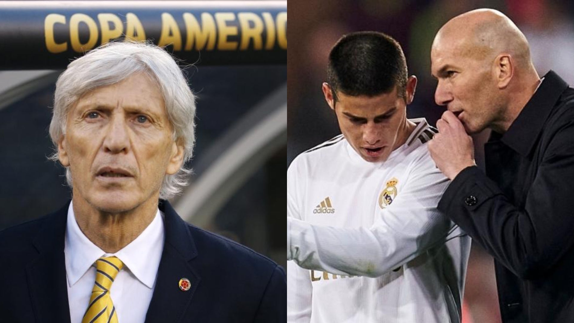 Pékerman reveló curiosa historia de James y Zidane