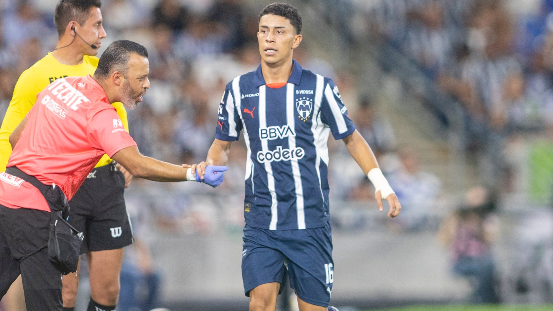 Johan Rojas, jugador de Monterrey