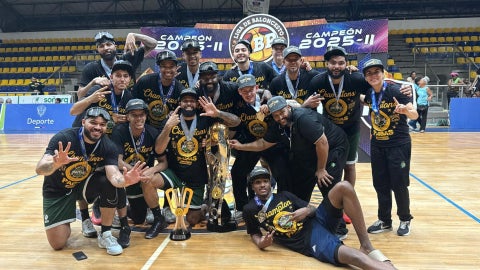 Paisas, campeón de la Liga Profesional de Baloncesto - foto: DPB