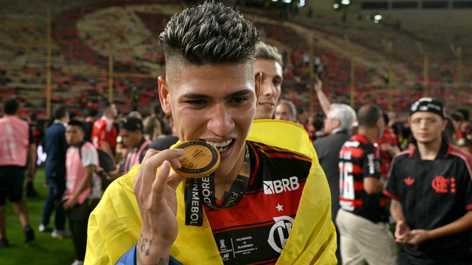 Jorge Carrascal, jugador de Flamengo