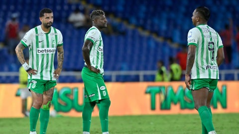 Atlético Nacional dejó en vilo su clasificación a la Libertadores 2026 - VizzorImage