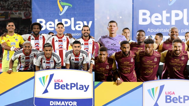 Posibles alineaciones y kilo x kilo de la final Junior vs. Tolima - VizzorImage