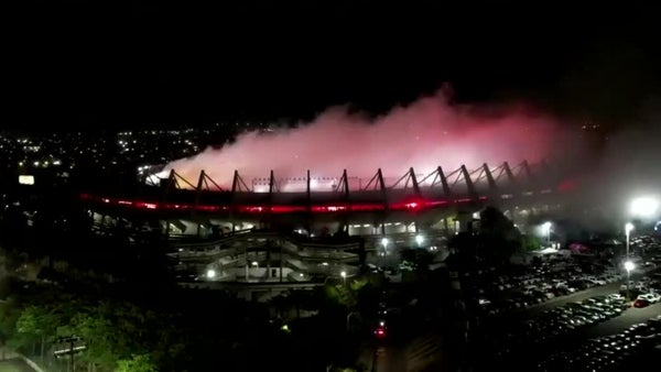 ¡Impresionante! Mira el gran recibimiento de Junior ante Tolima en la final