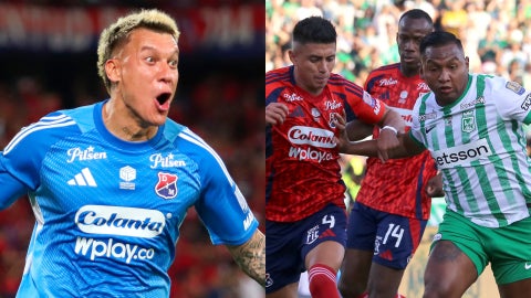 Aguerre, figura del empate en la final ida Nacional vs Medellin - VizzorImage
