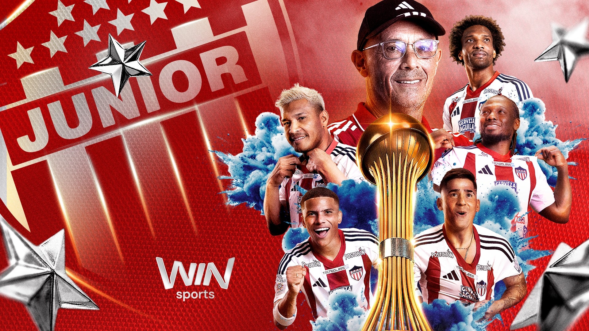 Junior es campeón de la Liga BetPlay 2025-II /foto: Win Sports.