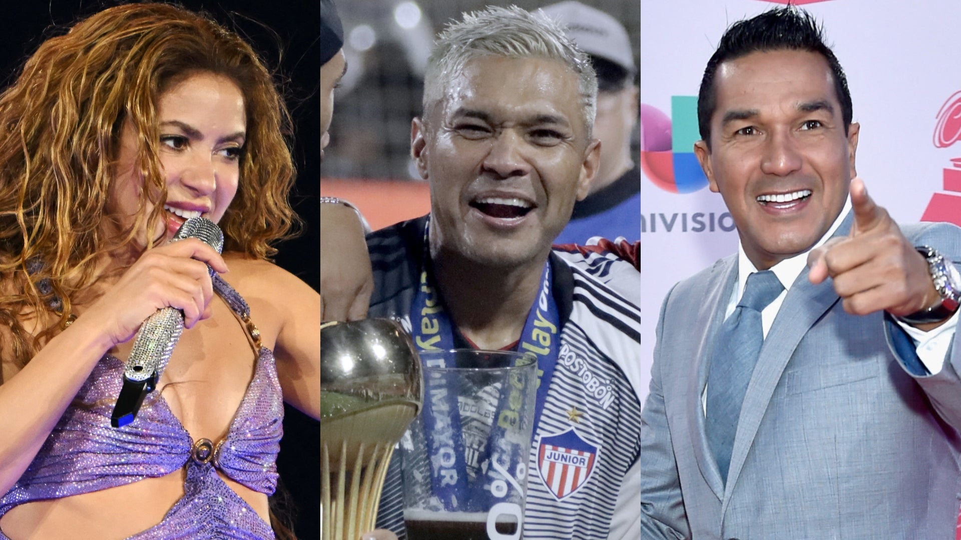 Famosos celebraron el triunfo de Junior de Barranquilla en 2025 - AFP_VizzorImage