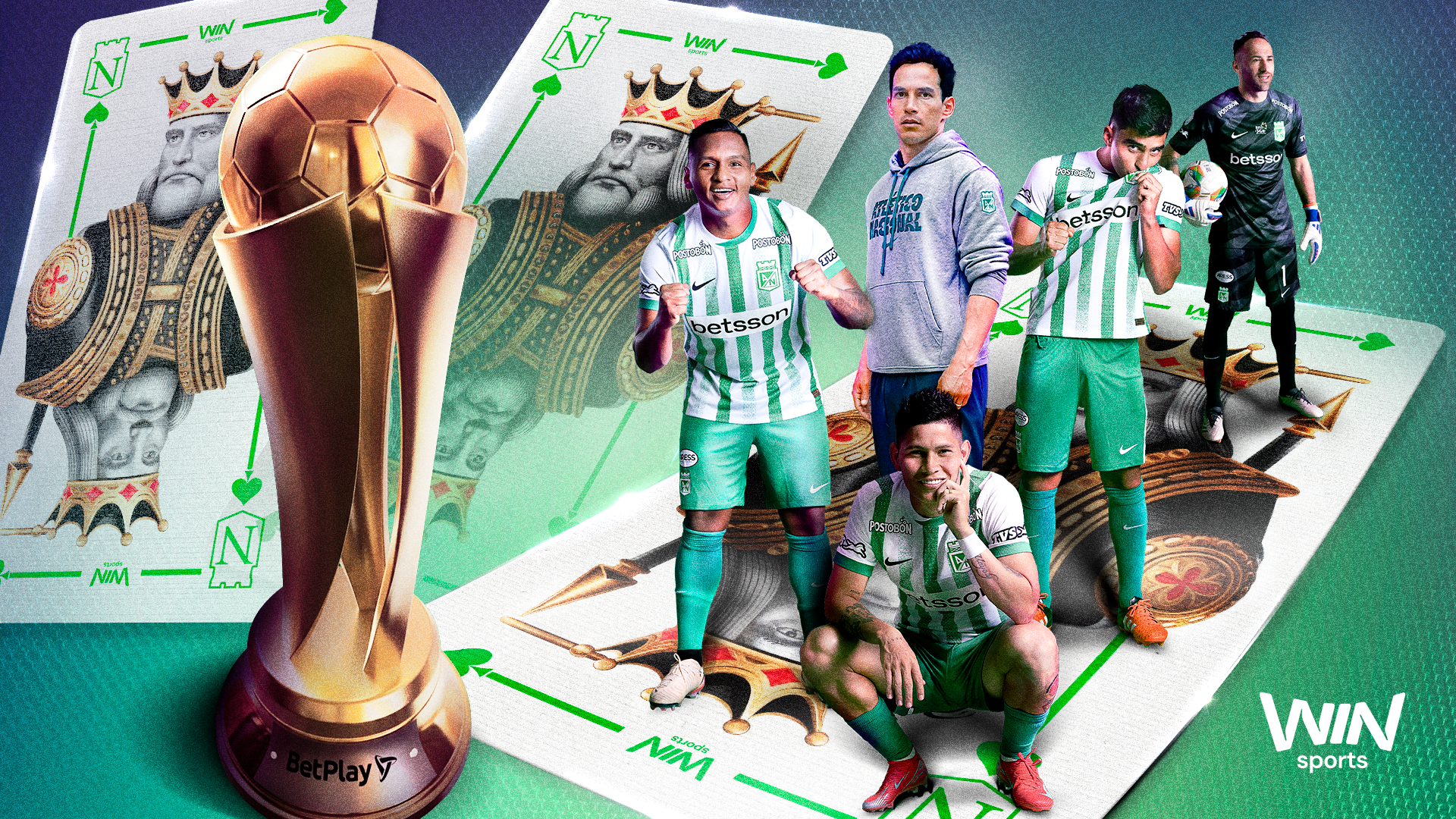 Nacional se quedó con su tercer título consecutivo de la Copa BetPlay