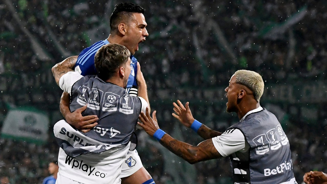 Estos fueron los goles de Falcao con Millonarios en 2025
