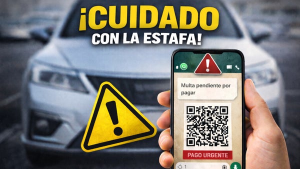 ¡Cuidado! Así intentan estafarte al pagar multas de tránsito