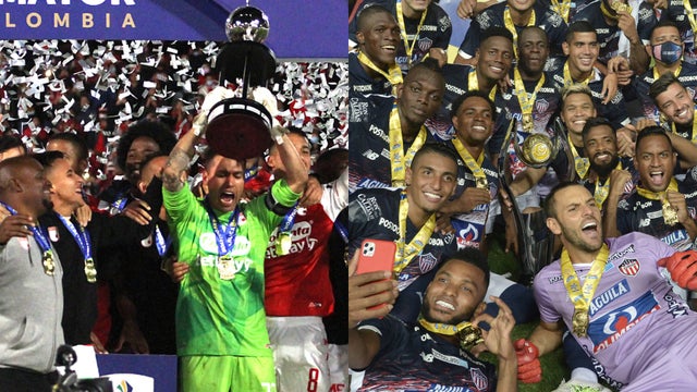 Santa Fe y Junior han ganado la Superliga BetPlay en más de una ocasión - VizzorImage