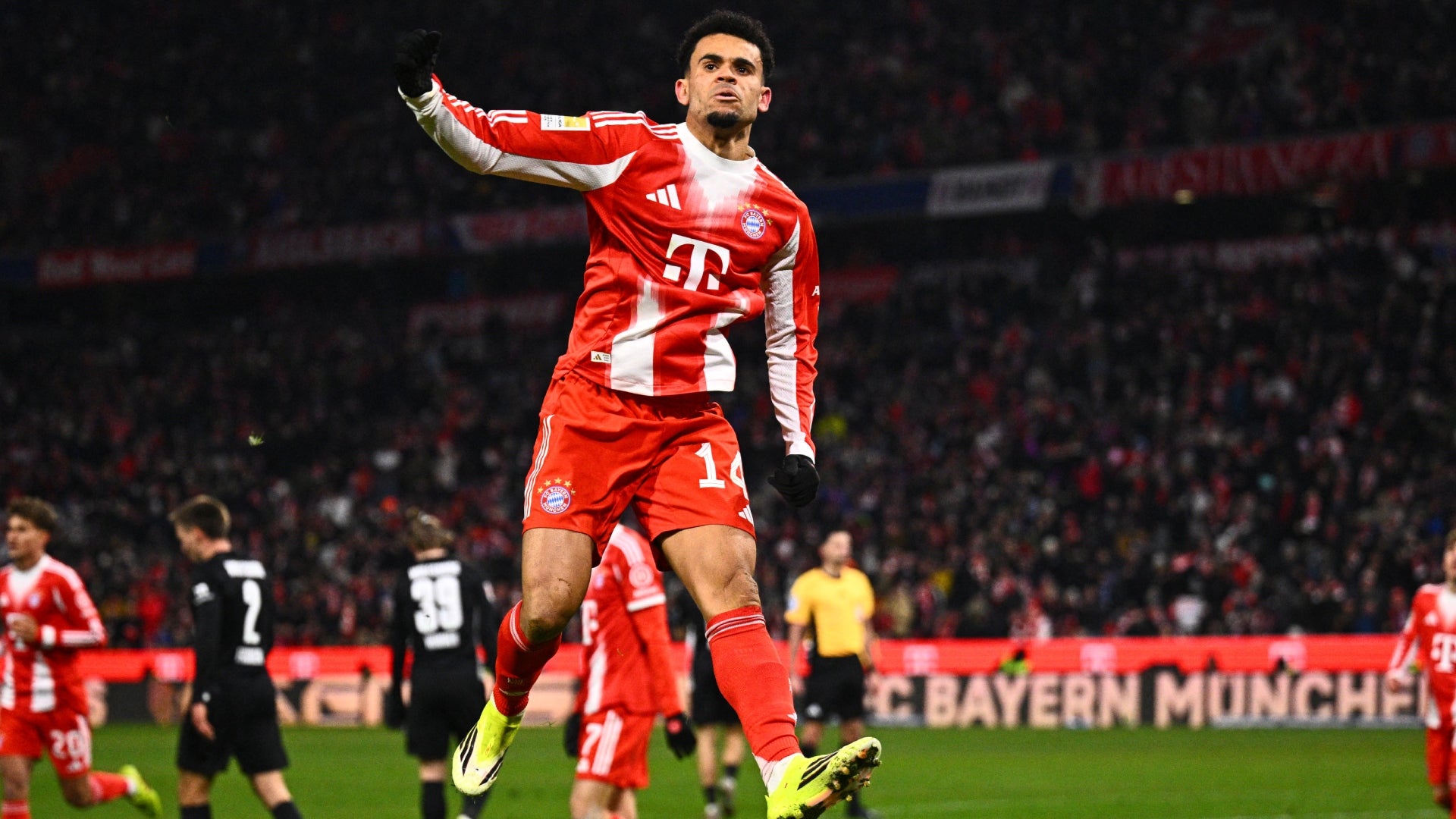 Luis Díaz anotó un nuevo gol con Bayern Múnich