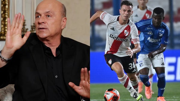 Carlos Antonio Vélez lanzó una crítica a Millonarios tras perder ante River