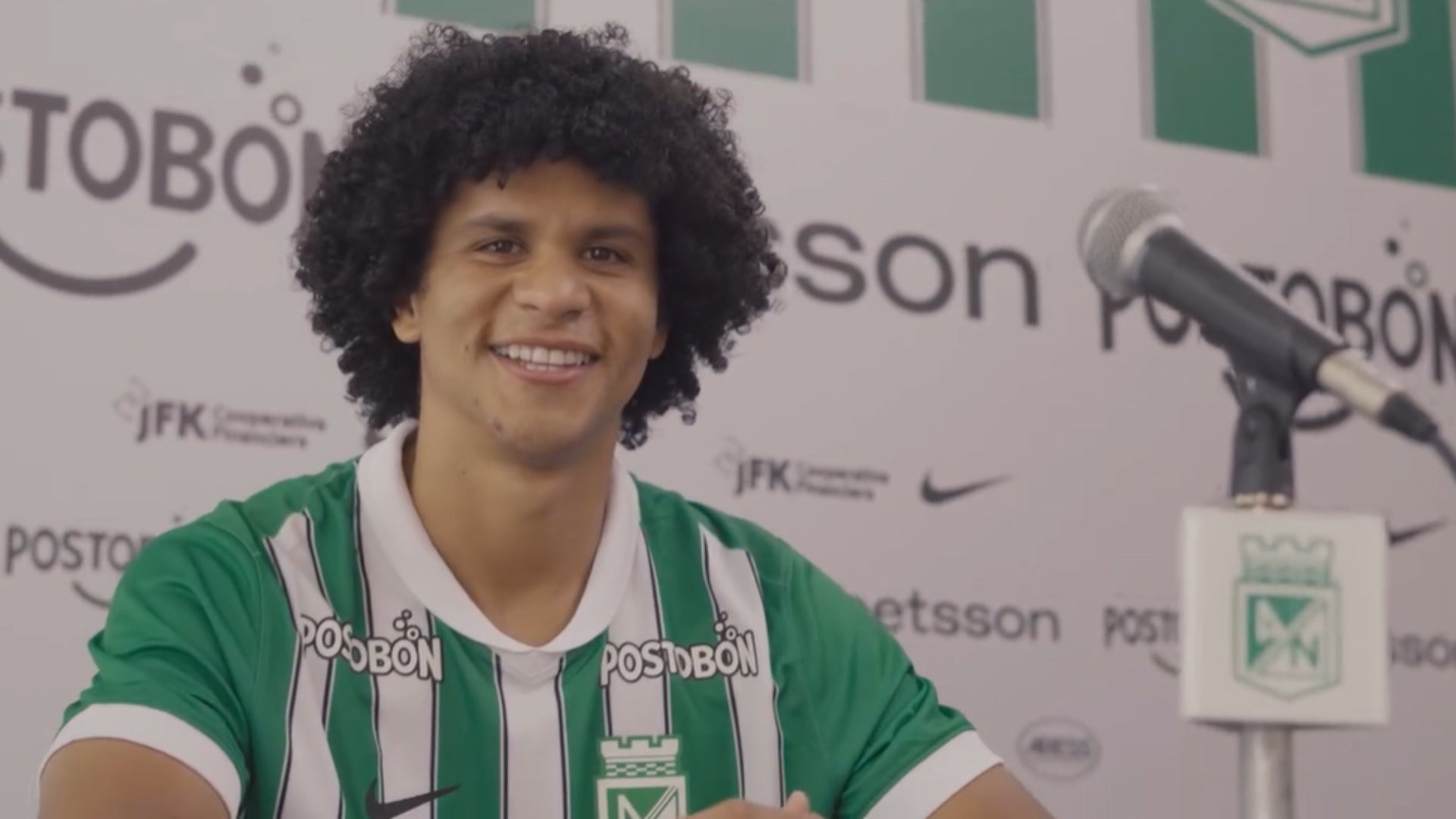 Eduard Bello firmó con Atlético Nacional - @nacionaloficial