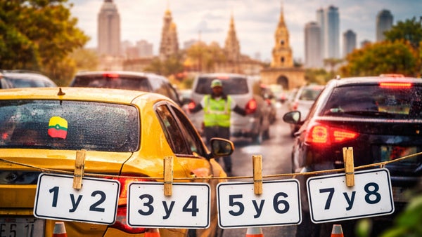 Así funcionará el pico y placa en Colombia del 19 al 23 de enero