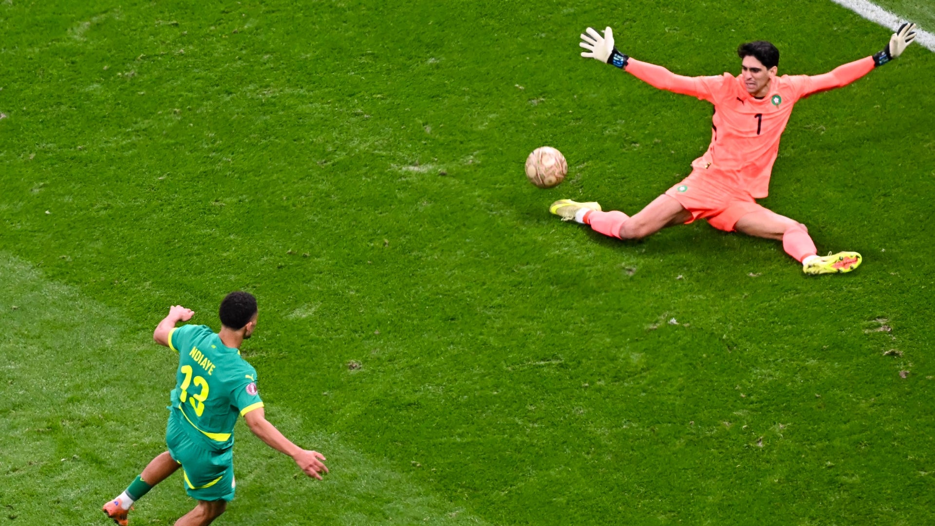 Bounou, figura de la final Marruecos vs Senegal - AFP