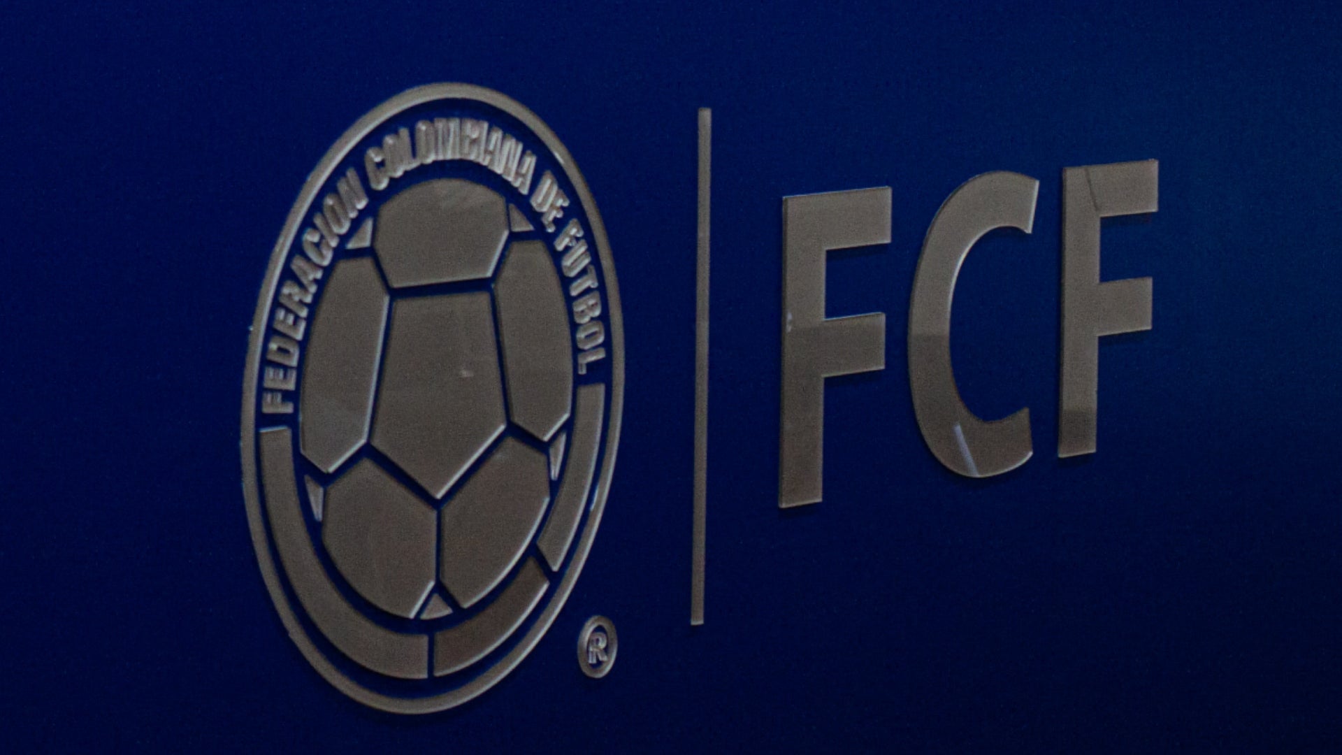 Logo de la Federación Colombiana de Fútbol - AFP