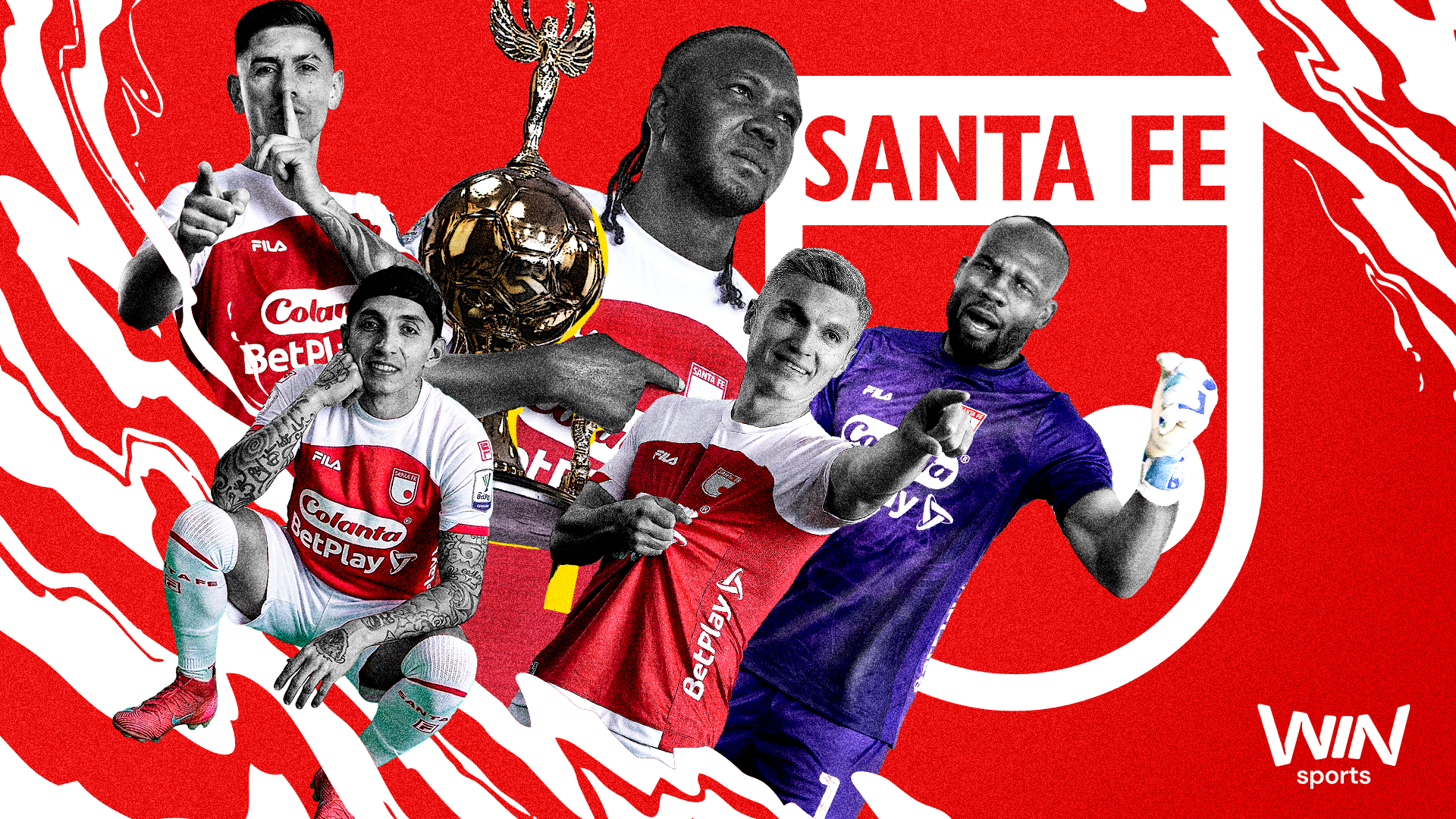 Santa Fe celebró su quinto título de Superliga ante Junior - Win Sports