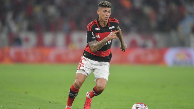 Jorge Carrascal anotó el gol de la victoria de Flamengo _ AFP