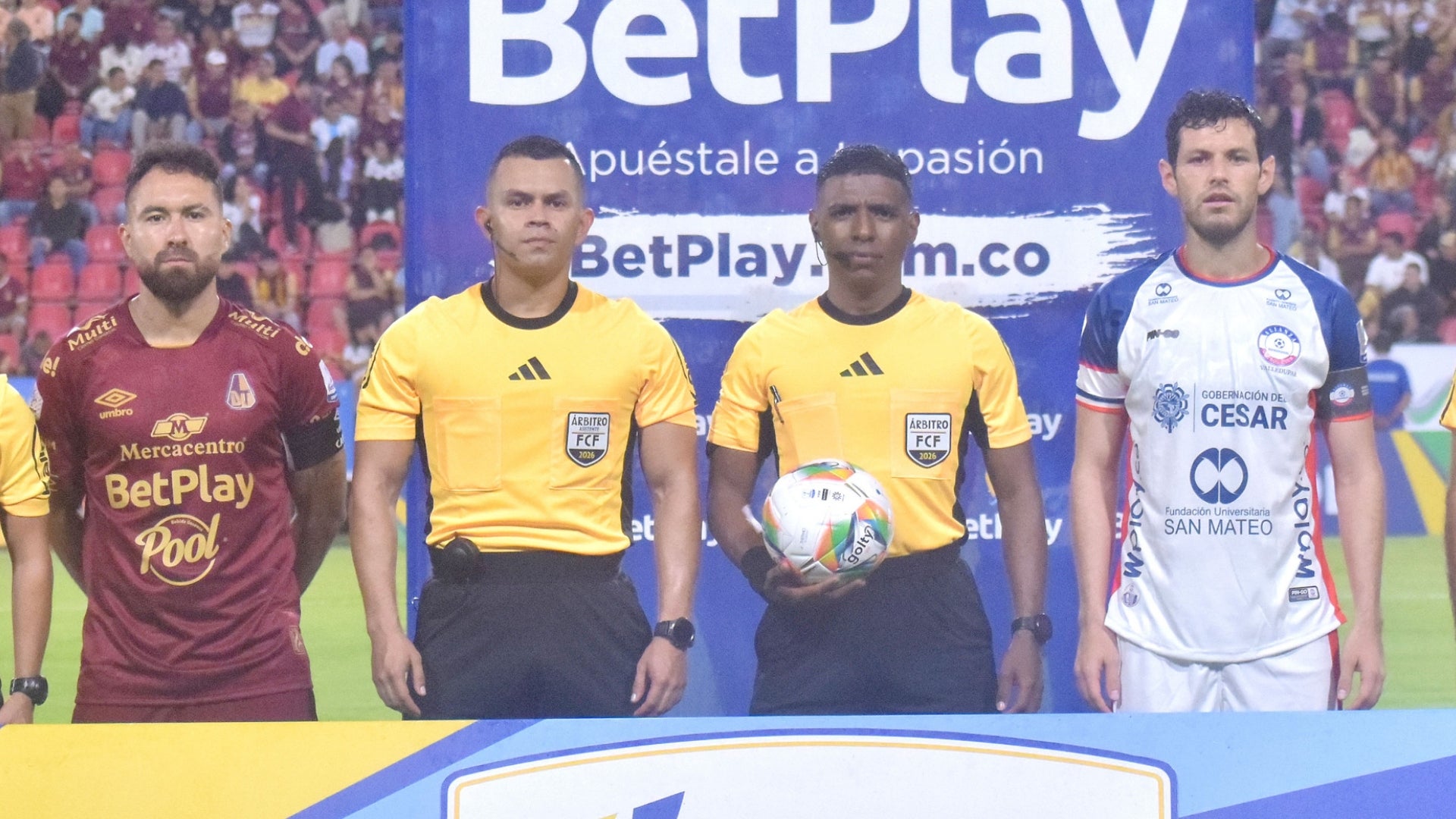 El VAR llamó y Tolima pateo penalti vs Alianza Valledupar - VizzorImage