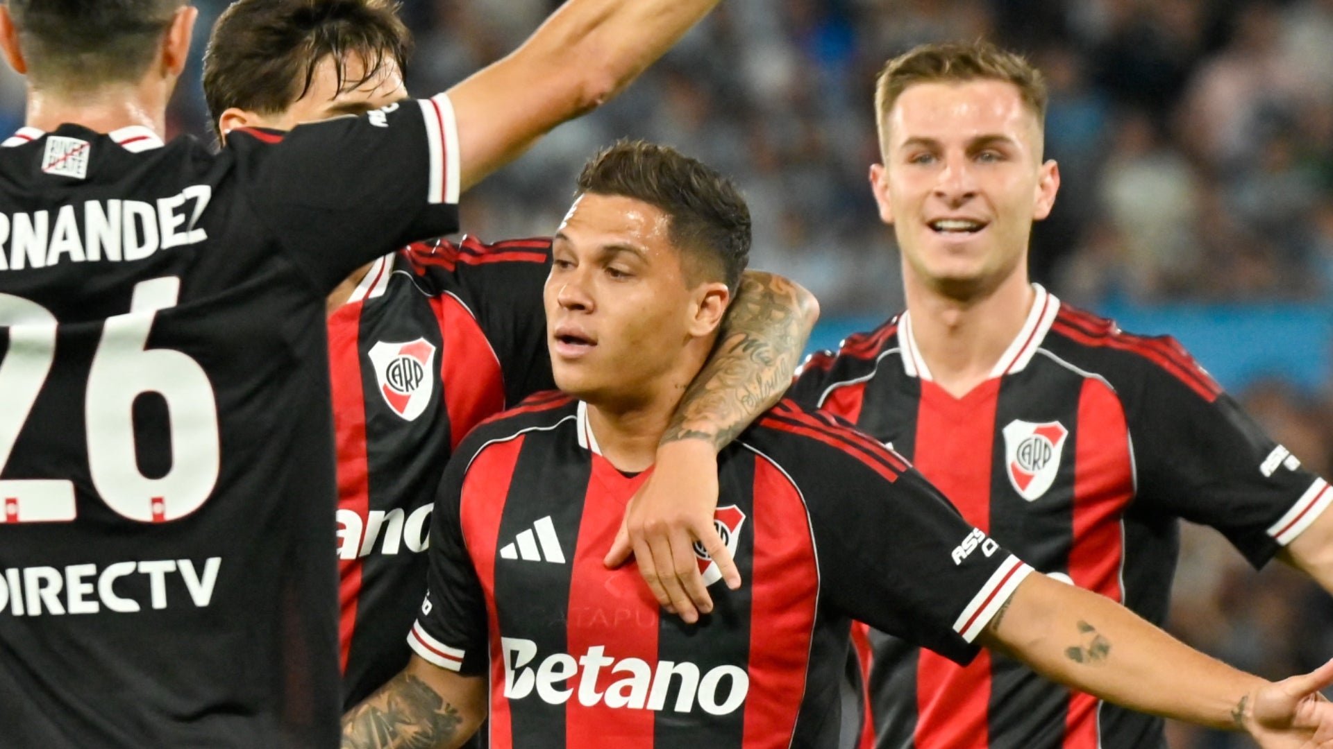 Juan Fernando Quintero dio asistencia y River Plate ganó - AFP