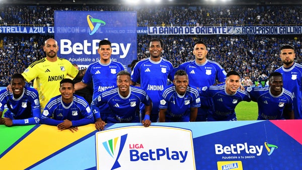 Jugador de Millonarios lloró de emoción previo al juego vs. Junior