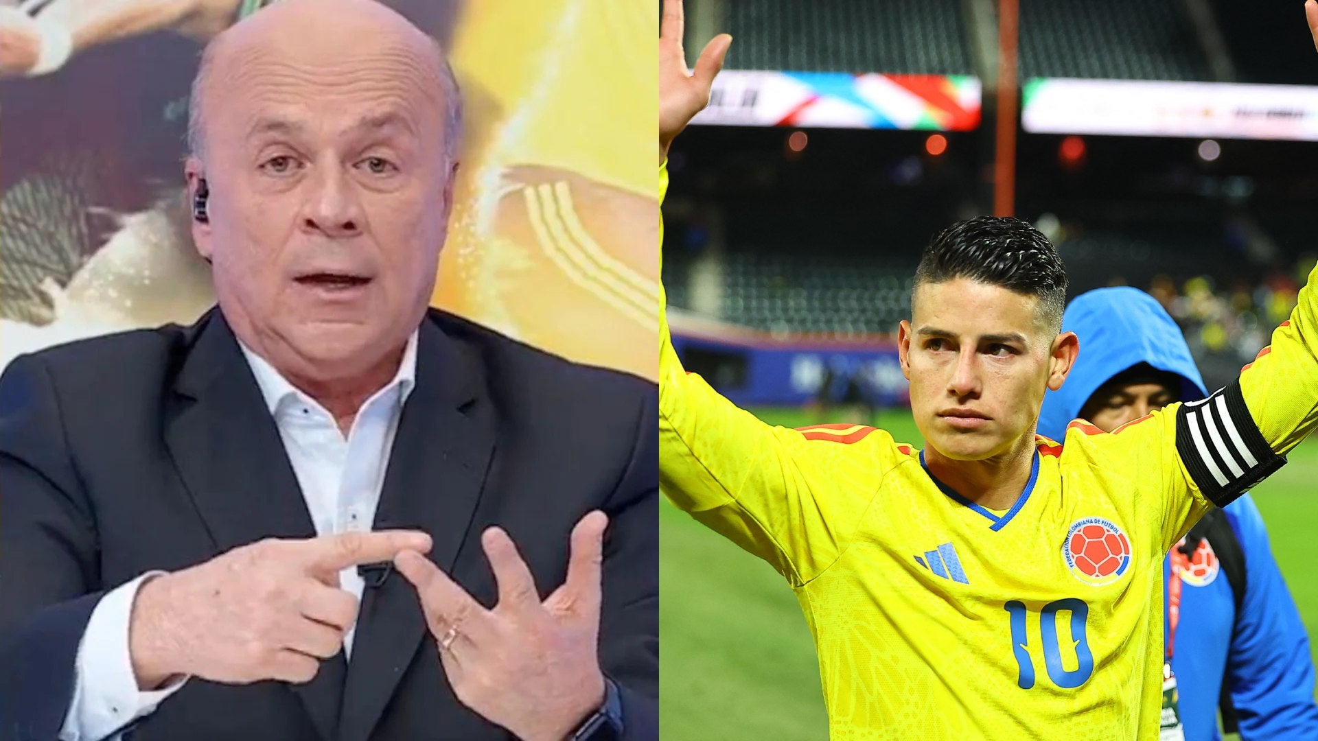 Carlos Antonio Vélez habló sobre el futuro de James