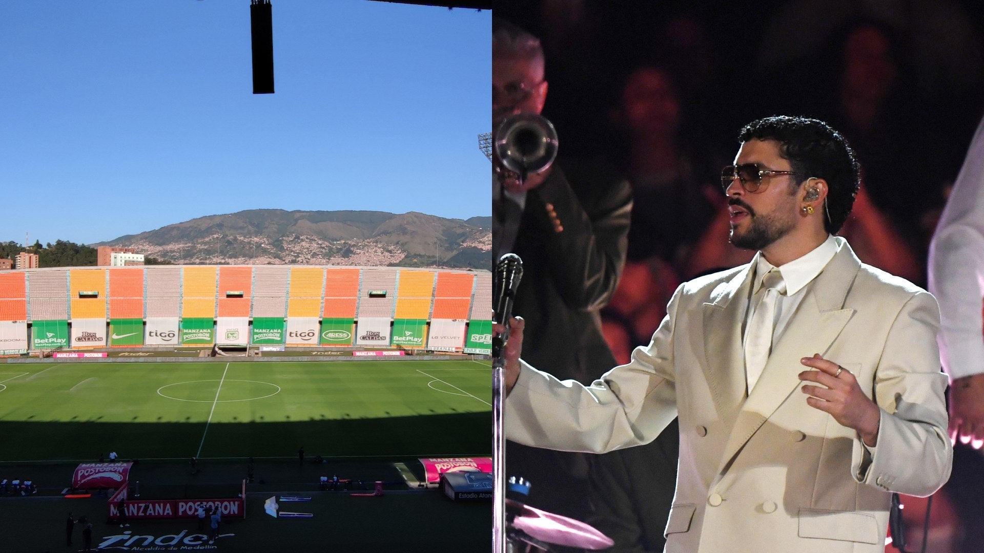 Así quedó el Atanasio Girardot tras el concierto de Bad Bunny