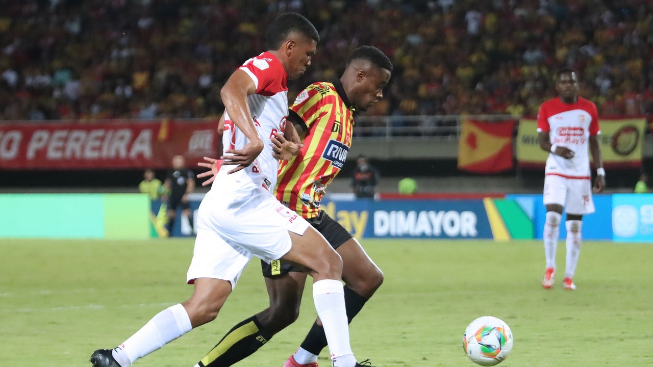 Santa Fe y Pereira firmaron un empate a punta de golazos en Bogotá