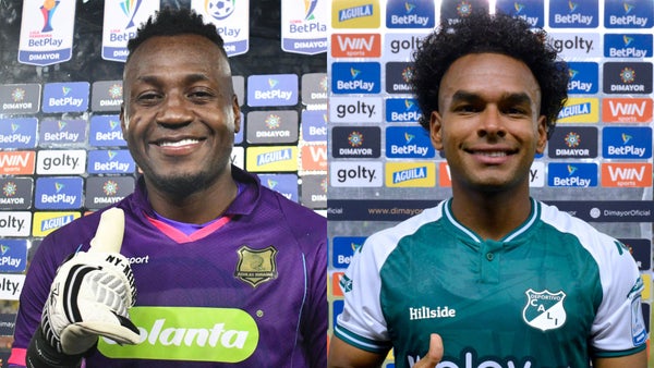 Deportivo Cali casi marca gol por error del portero de Águilas