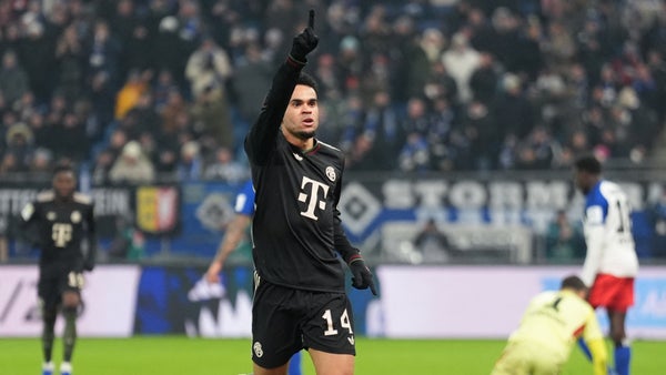 Luis Díaz marcó gol con Bayern Múnich en partidazo 2-2 vs. Hamburgo