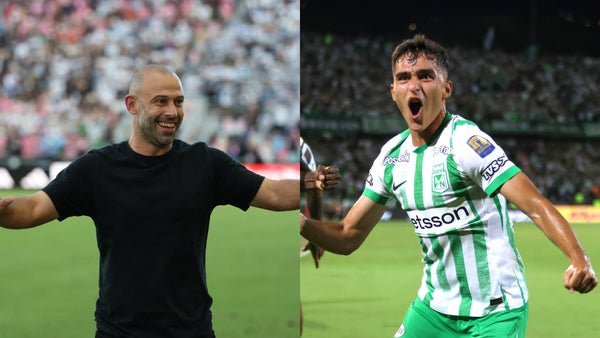 Rengifo recibe elogios de Mascherano tras su gol contra Inter Rengifo recibe elogios de Mascherano tras su gol contra Inter