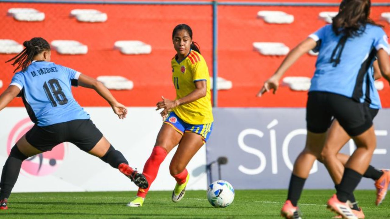 Colombia avanzó al hexagonal tras vencer a Uruguay en Sub-20 Femenino