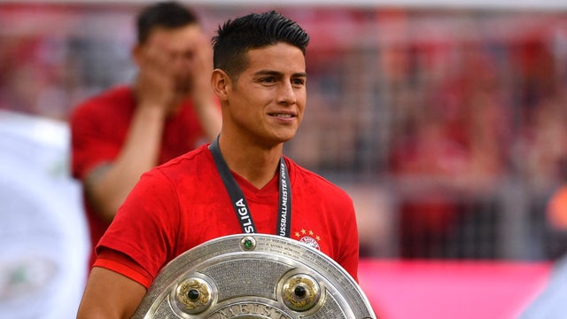 James Rodríguez, campeón de la Bundesliga con Bayern Múnich - AFP