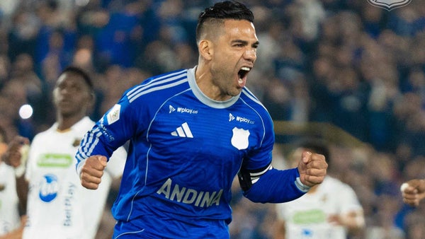 Millonarios volvió al triunfo en la Liga BetPlay con gol de Falcao García