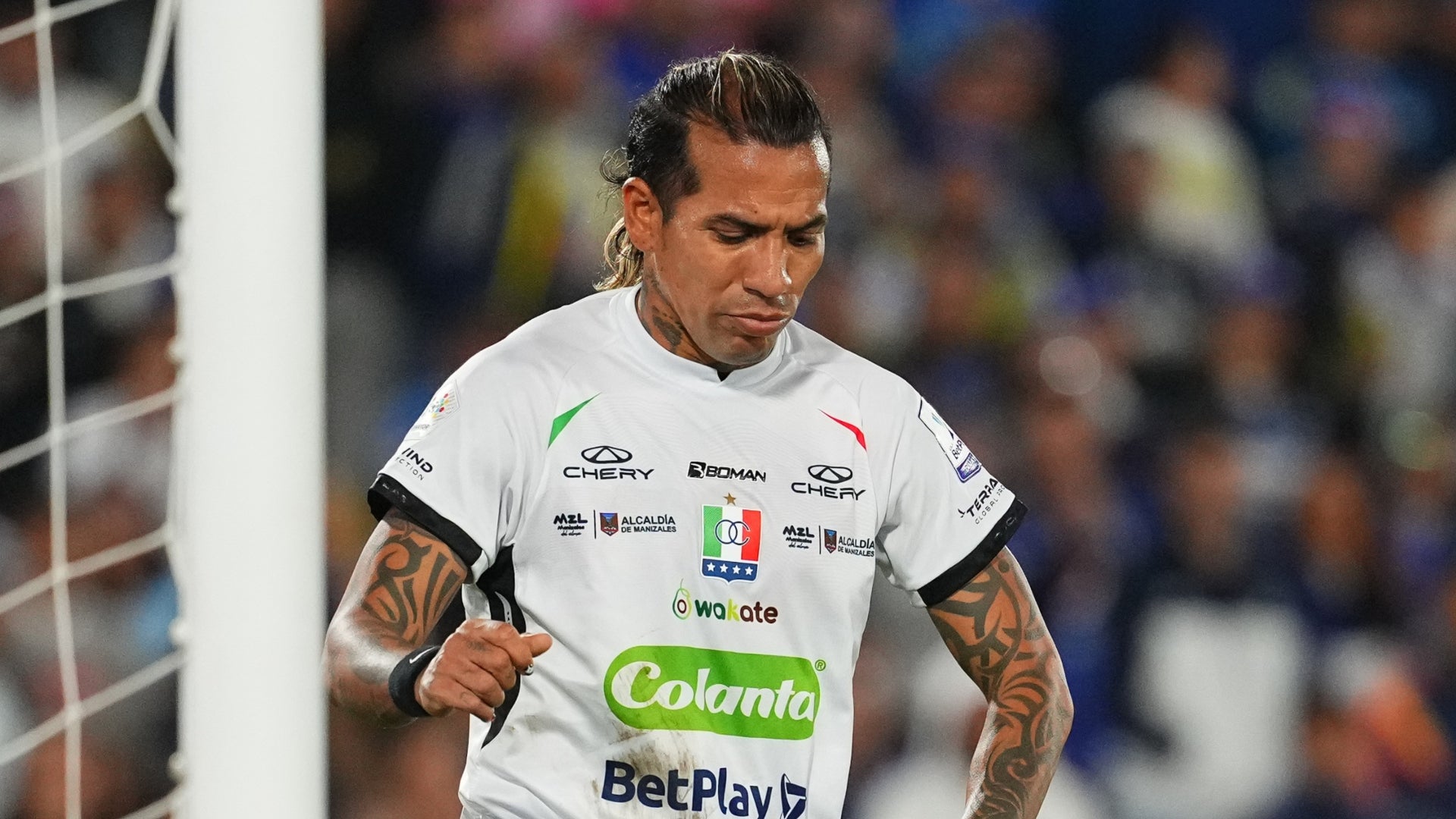 Dayro Moreno se enojó con su compañero Michael Barrios - VizzorImage