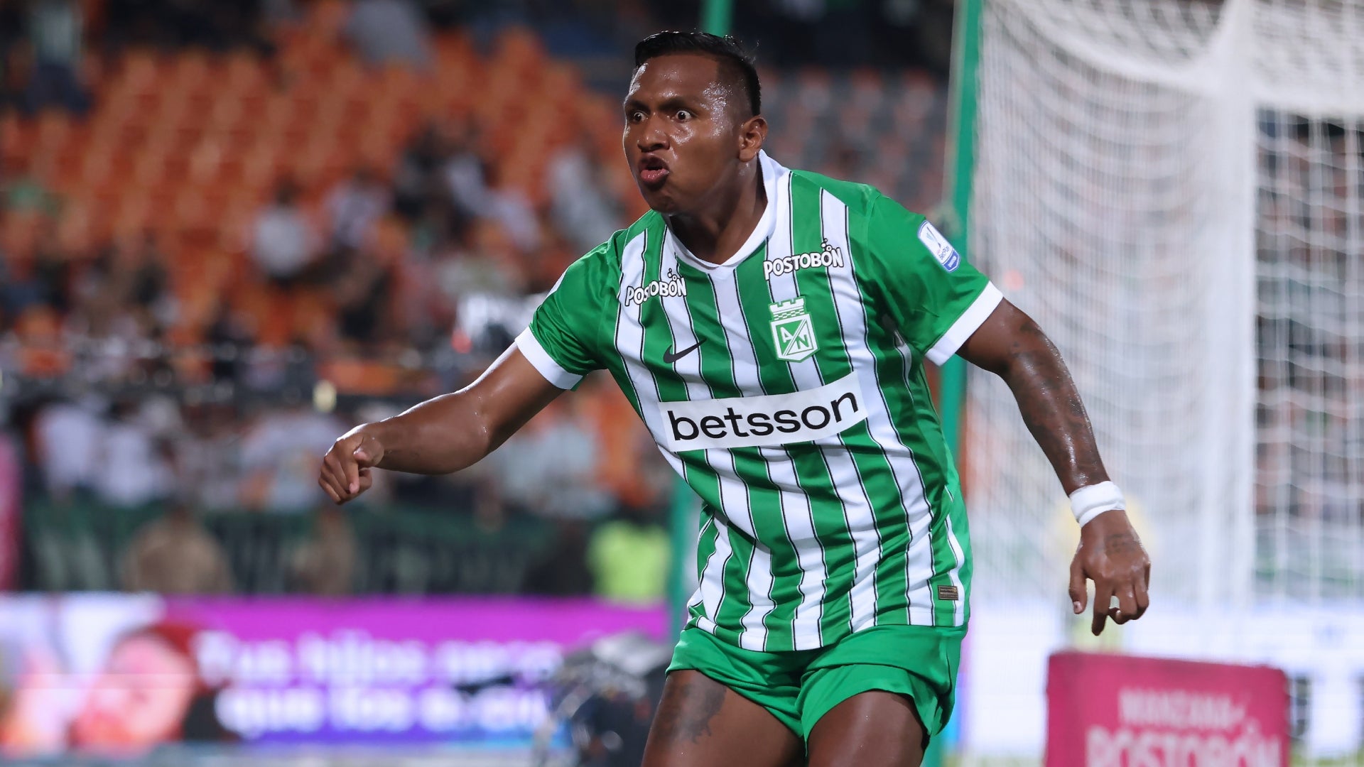 Alfredo Morelos marcó doblete y Nacional asciende en la tabla - VizzorImage