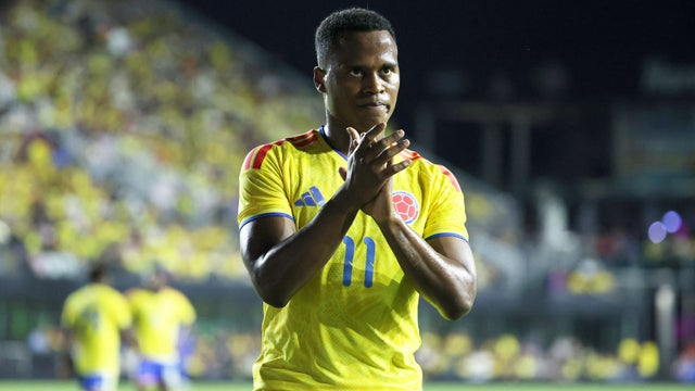 Jhon Arias se pronunció tras su llegada a Palmeiras