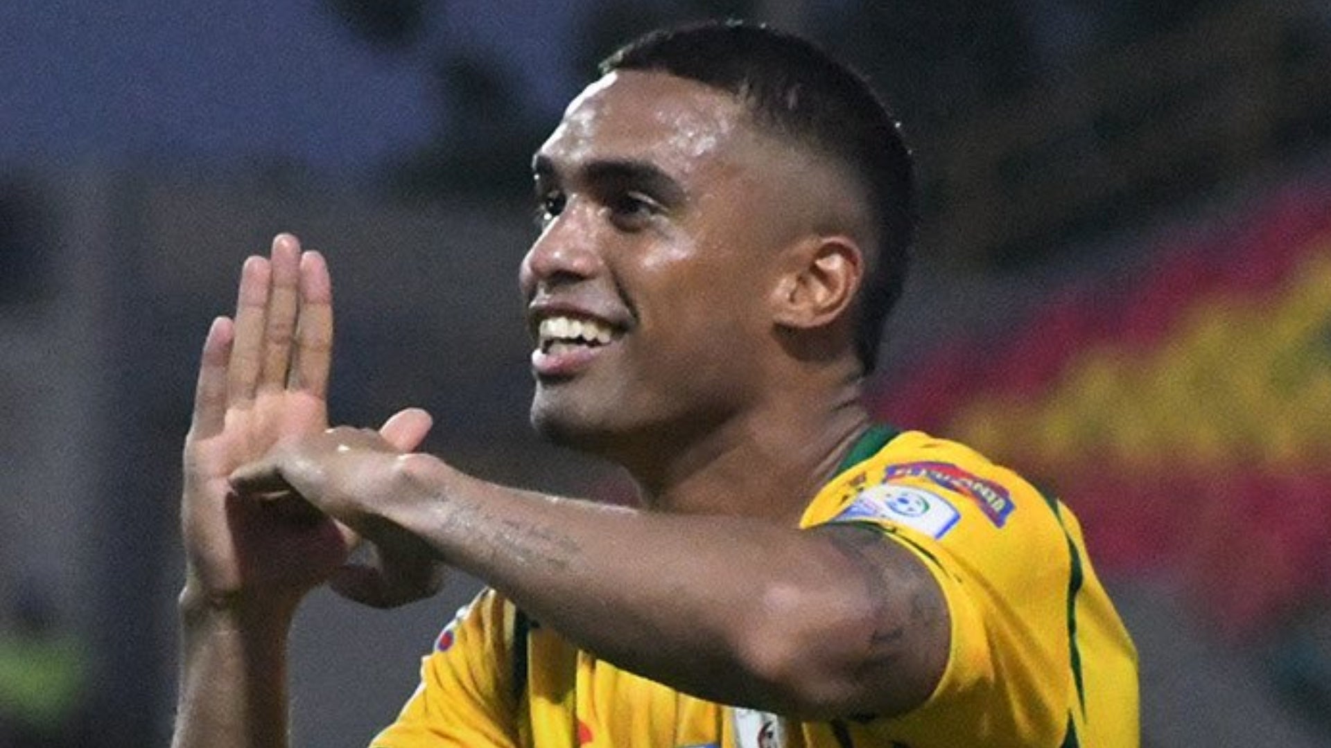 Mauro Manotas celebró triplete con Real Cartagena vs. Atlético - @RealCartagena