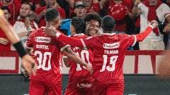 América de Cali venció a Santa Fe por gol del debutante Daniel Valencia - @AmericadeCali