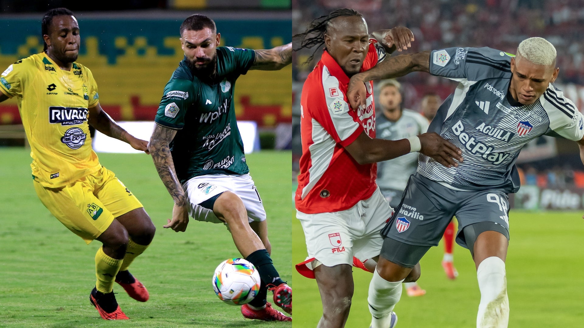 Con Bucaramanga - Cali y Santa Fe - Junior_ programación de fecha 8 en Liga BetPlay - VizzorImage