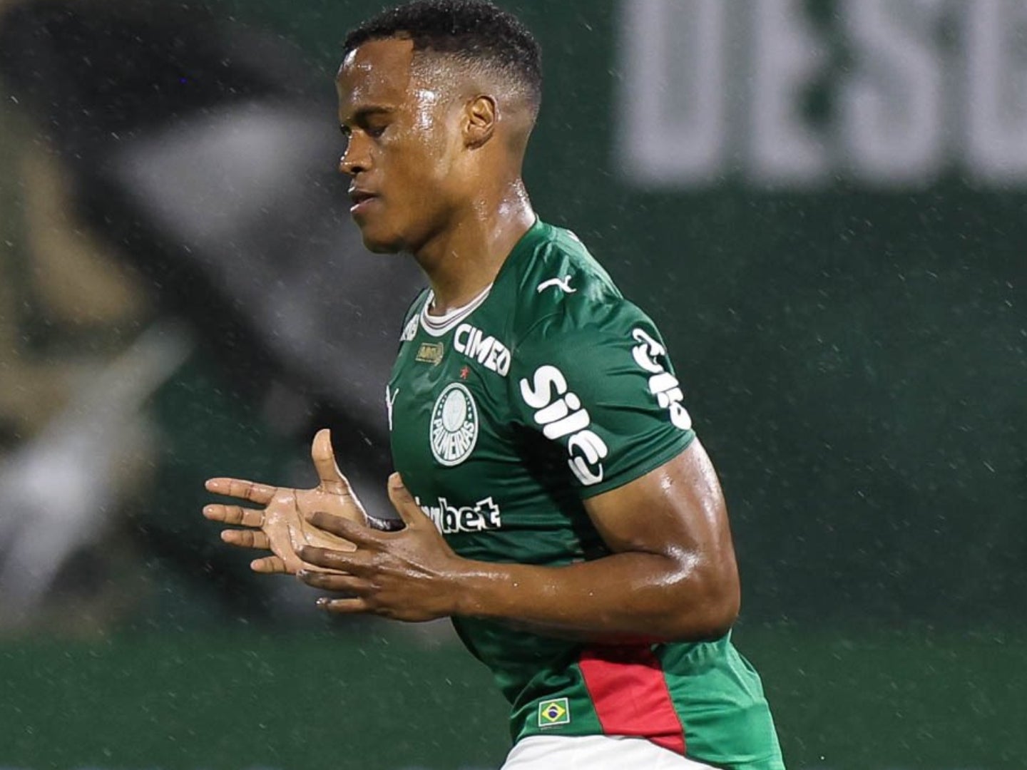 Jhon Arias debutó con Palmeiras y provocó un penalti