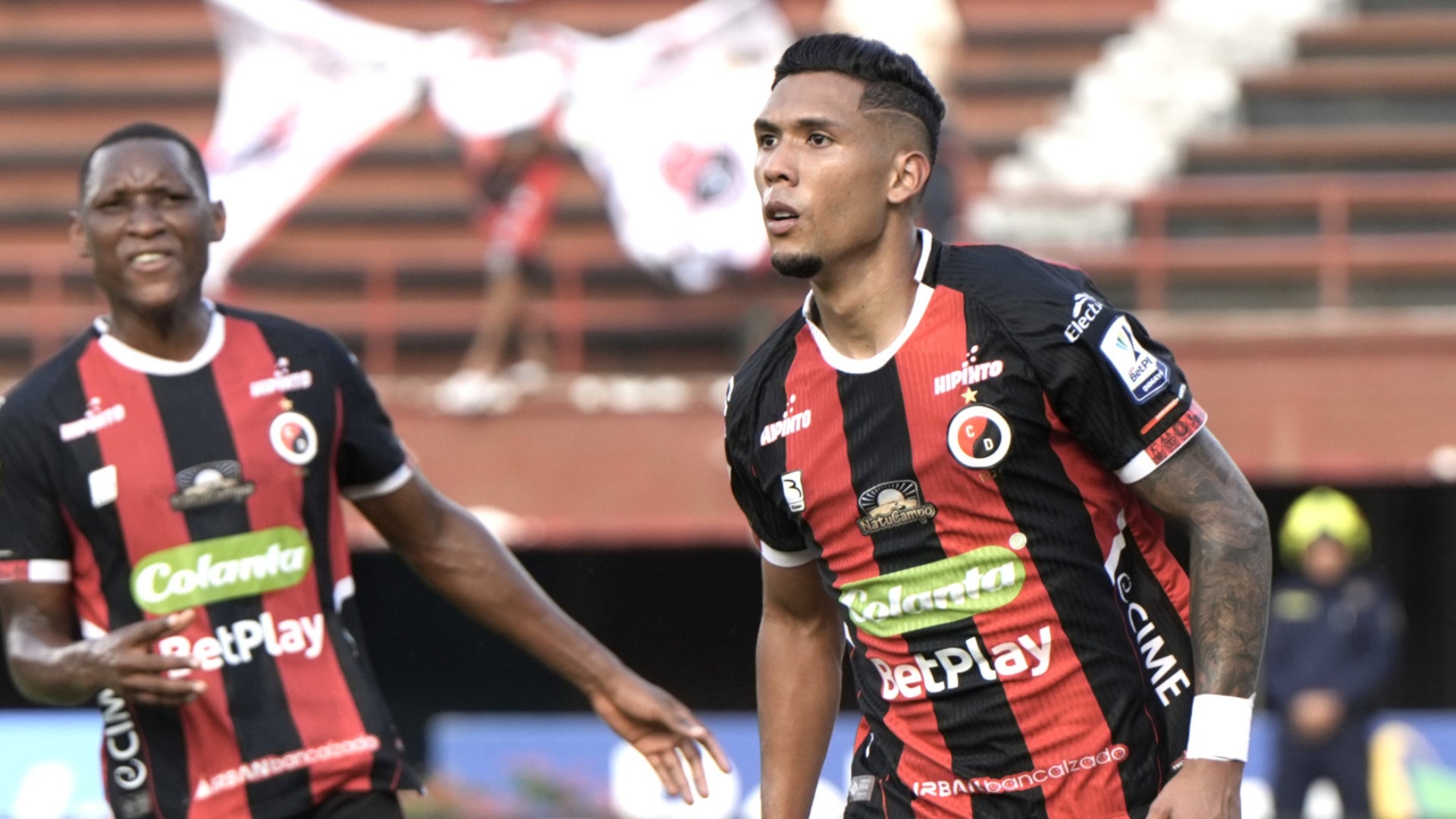 Doblete de Luifer Hernández y Cucuta celebró su primer triunfo en Liga vs Tolima - VizzorImage
