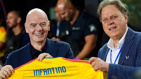 Gianni Infantino elogió a Colombia en inauguración del hotel de la selección