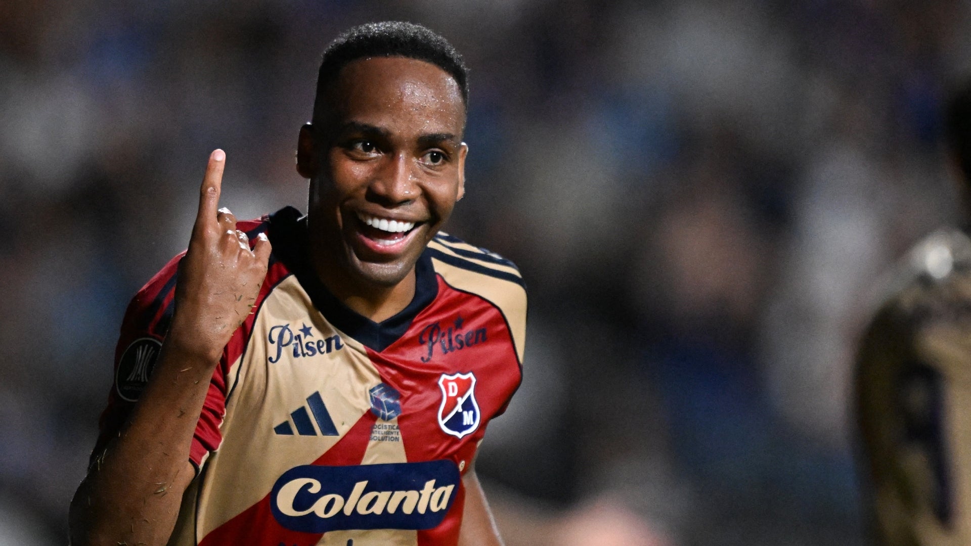Hayen Palacios marcó el gol de la clasificación de Medellín en Libertadores - AFP