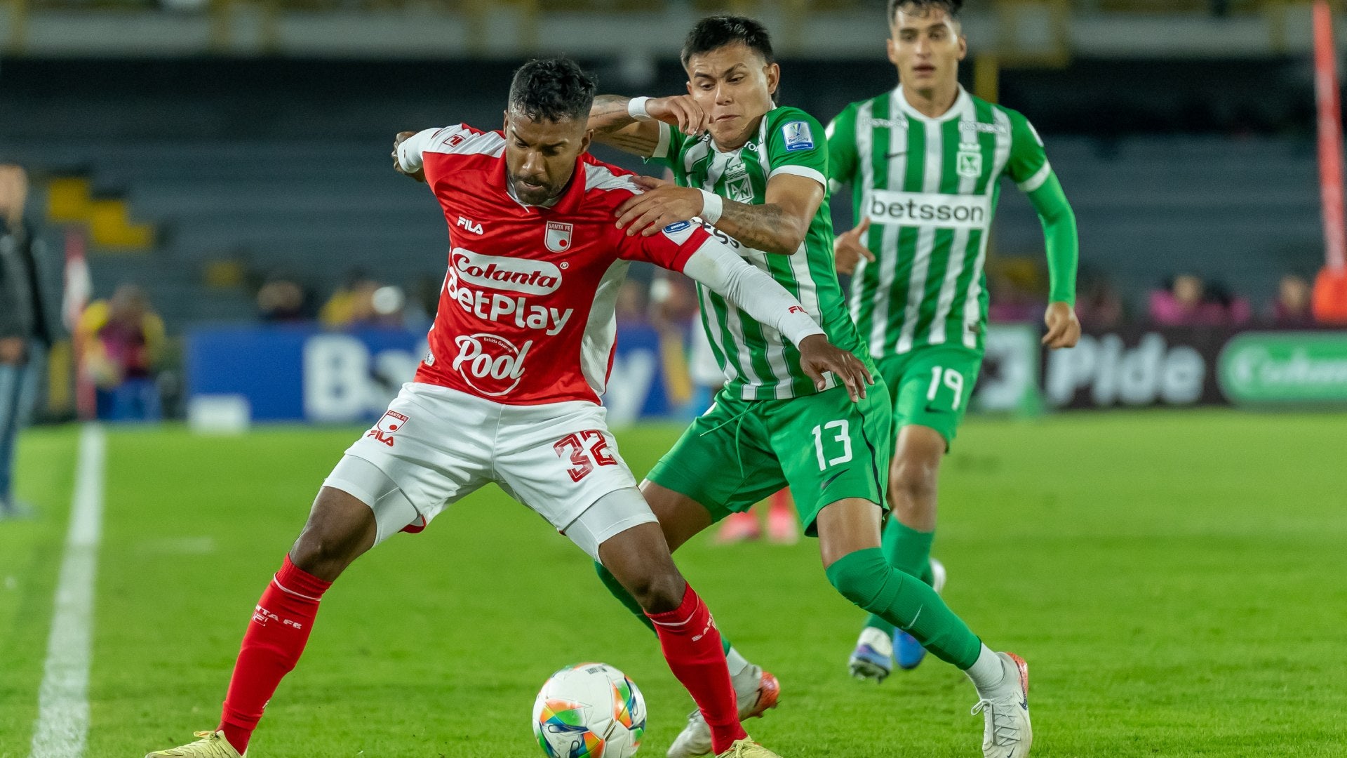 Nacional cobró penal ante Santa Fe