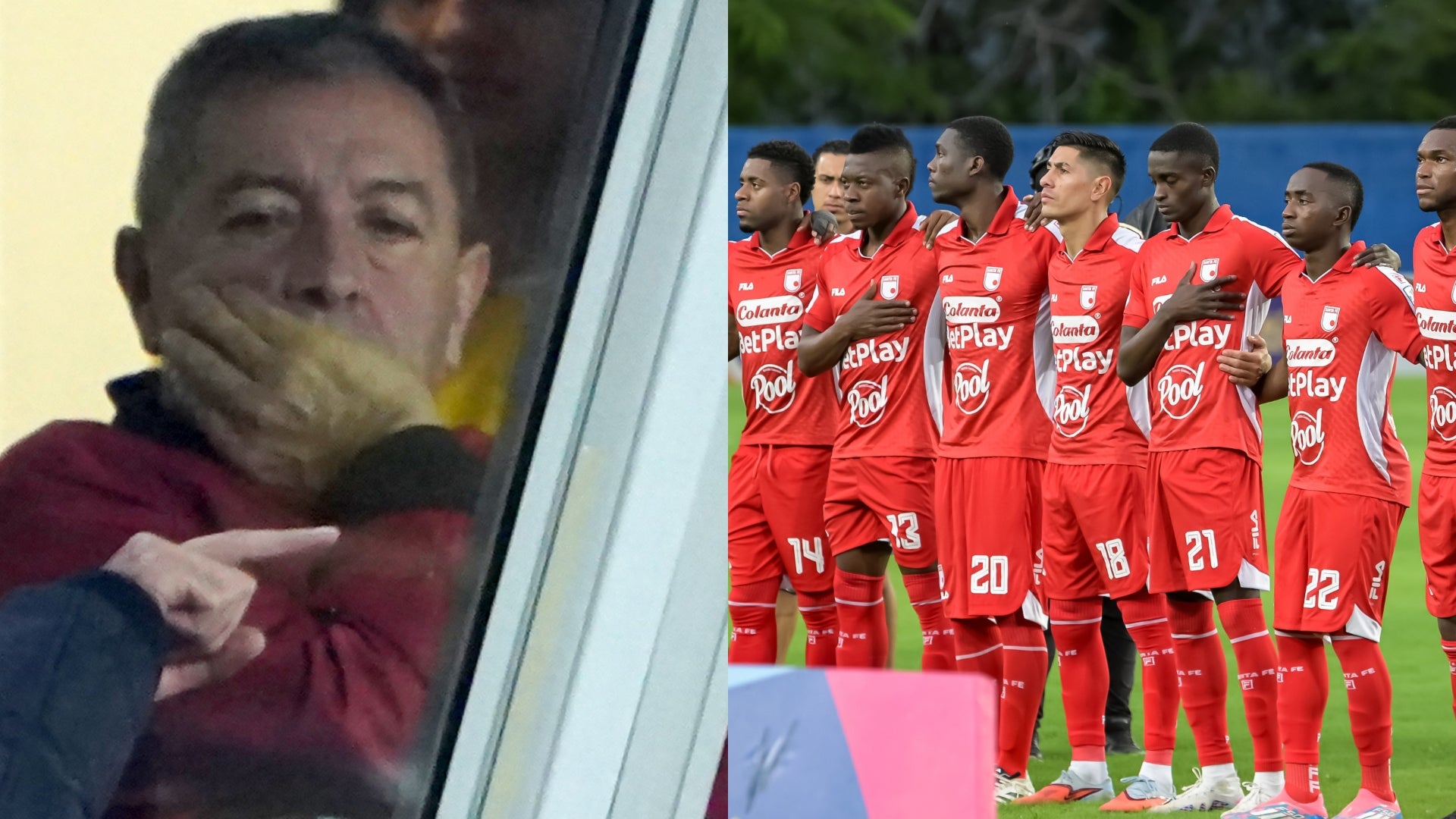 Carlos Antonio Vélez habló de Santa Fe por la carta a los árbitros y sus fichajes en 2026 - VizzorImage