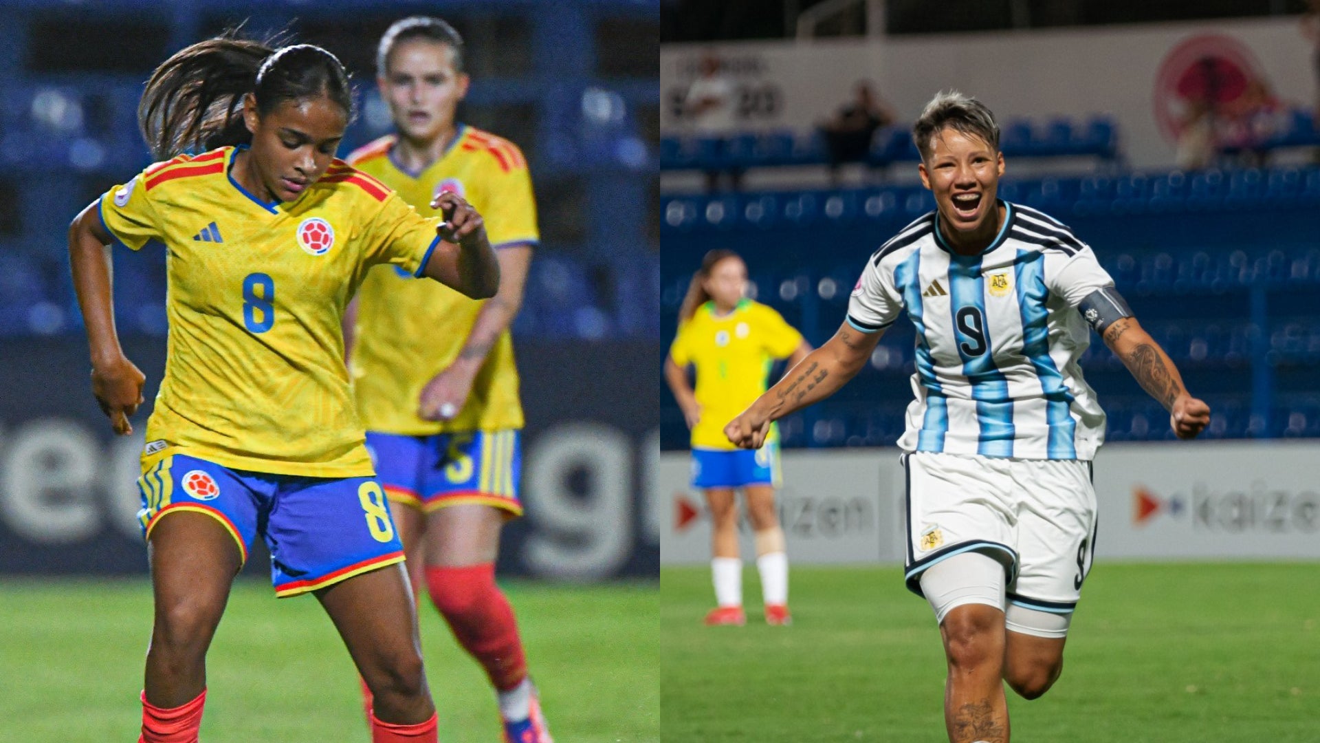 Colombia vs. Argentina - femenino Sub-20