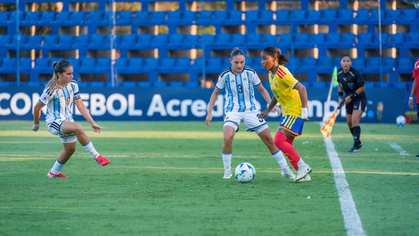 Colombia cayó ante Argentina y complicó su clasificación al Mundial Sub-20