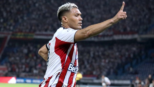 Teófilo Gutiérrez consigue un gran registro con Junior de Barranquilla