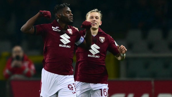 Duván Zapata vuelve al gol con Torino en la Serie A